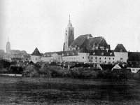 Pogled na Katedralu iz Vlaške ulice 1860. godine